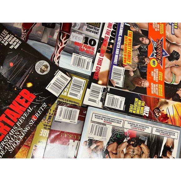 8 pc WWE Magazine Lot‎ 2013 2014 Daniel Bryan WWF Retro AEW John Cena Wrestling - Picture 3 of 12